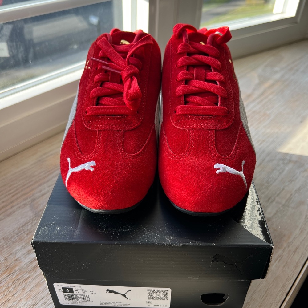 Puma Speedcat OG - Red/White - Size 6